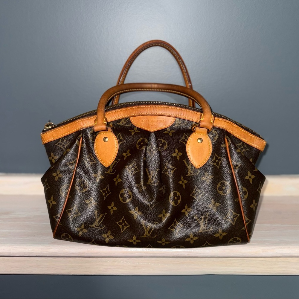 Louis Vuitton Tivoli PM Monogram Handbag Authentic
